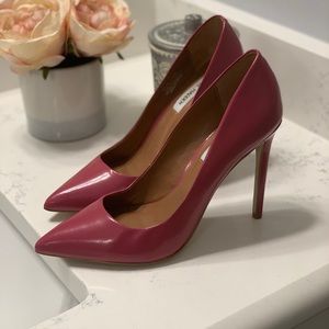 Pink stiletto heels